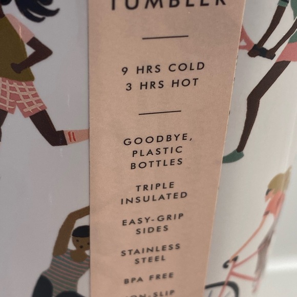 Corkcicle Rifle Paper Co. Collab 16 ounce tumbler NEW - Picture 10 of 11